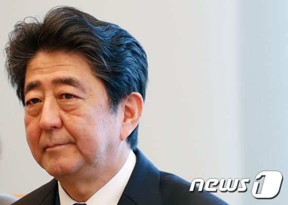 아베 신조(安倍晋三) 일본 총리© AFP=뉴스1