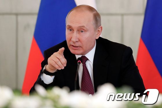 블라디미르 푸틴 러시아 대통령. © AFP=뉴스1