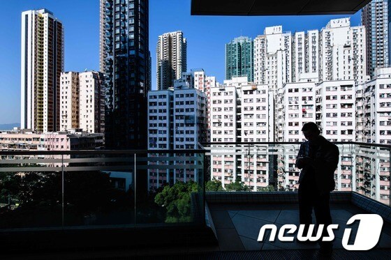 홍콩 아파트들 <자료사진>  © AFP=뉴스1