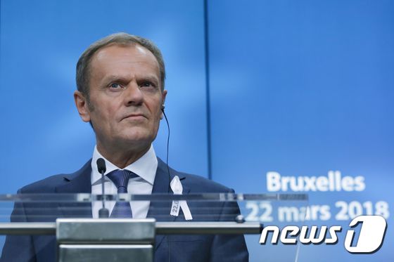 도날트 투스크 EU 정상회의 상임의장. © AFP=뉴스1