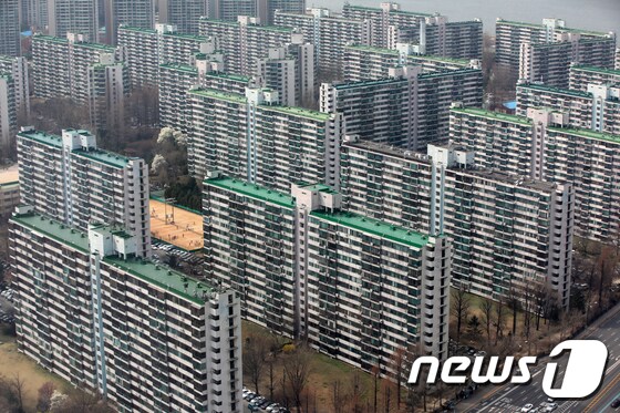 서울의 재건축 추진 단지© News1 구윤성 기자