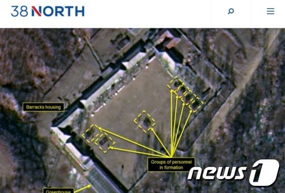  북한 풍계리  핵실험장 위성사진. (38노스 갈무리) © News1