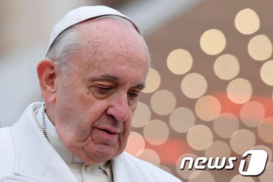 프란치스코 교황. <자료사진> © AFP=뉴스1