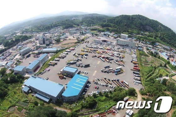 울산 상개동 SK에너지 화물차 휴게소 전경 1 © News1