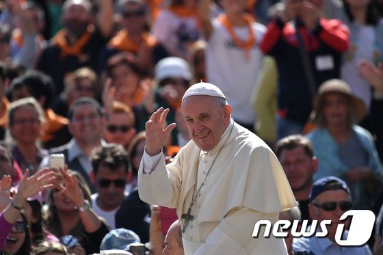프란치스코 교황. <자료사진> © AFP=뉴스1