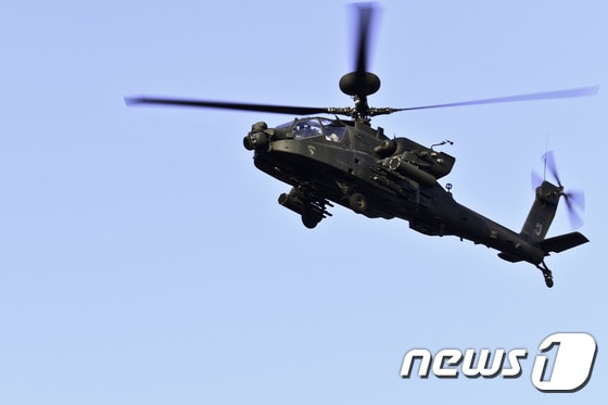 AH-64 아파치. <자료사진> © AFP=뉴스1