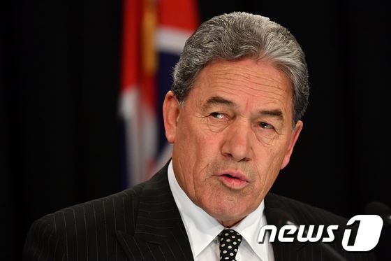 윈스턴 피터스 뉴질랜드 외교부 장관. © AFP=뉴스1