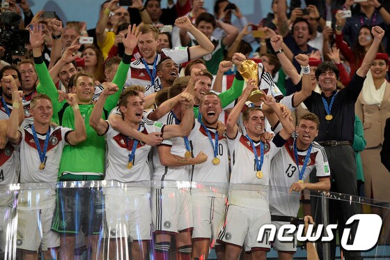 2014년 브라질 월드컵에 이어 대회 2연패에 도전하는 독일. ©AFP=News1