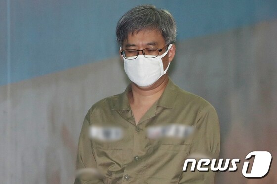 '민주당원 댓글 조작' 사건으로 재판에 넘겨진 주범 '드루킹' 김모씨(49). /뉴스1 © News1 민경석 기자