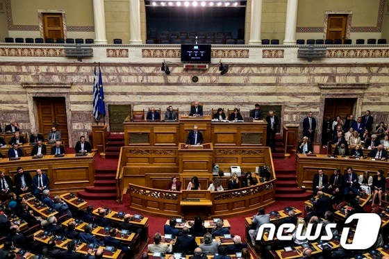 그리스 의회 모습 <자료사진> © AFP=뉴스1