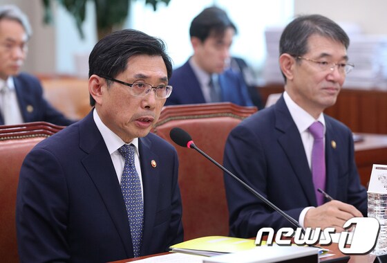 박상기 법무부 장관. 2018.5.21/뉴스1 © News1 신웅수 기자