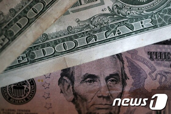 미국  달러화.©AFP=뉴스1