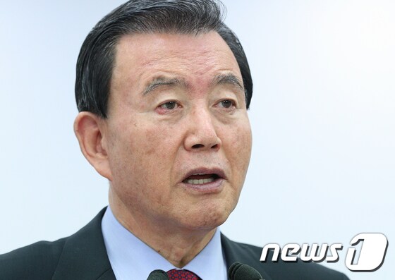 홍문표 자유한국당 사무총장. 뉴스1 © News1 신웅수 기자