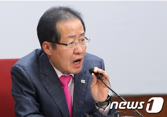 홍준표 자유한국당 대표. /뉴스1 © News1 신웅수 기자