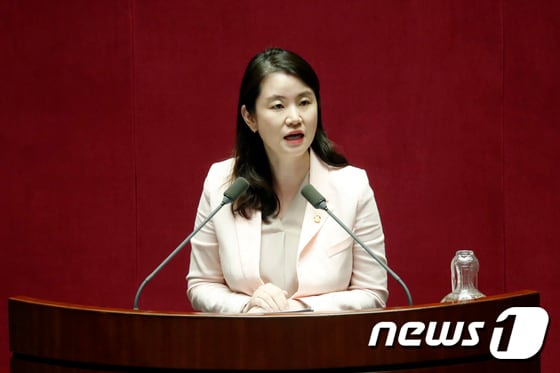 신보라 자유한국당 의원. 뉴스1 © News1 안은나 기자