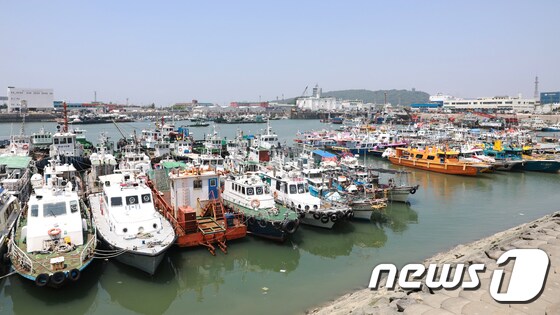   인천 중구 연안부두 인근 해상 /뉴스1 © News1 정진욱 기자