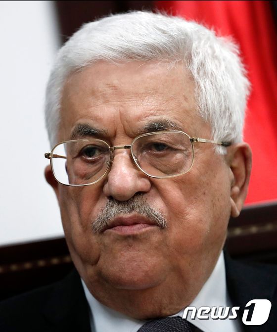 마흐무드 압바스 팔레스타인 자치정부 수반 겸 팔레스타인해방기구(PLO) 의장. © AFP=뉴스1