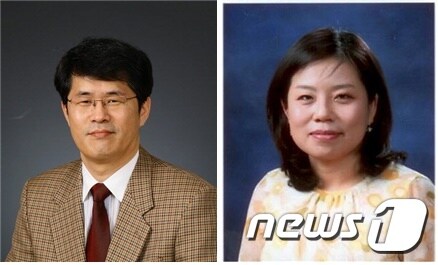 왼쪽부터  전병화 교수,  최성아 교수 © News1