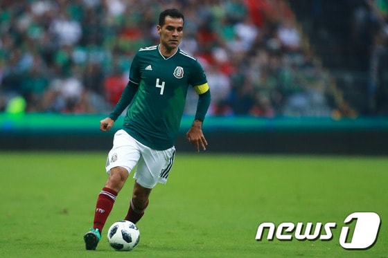 5번째 월드컵에 출전하는 멕시코의 라파엘 마르케스. © AFP=News1