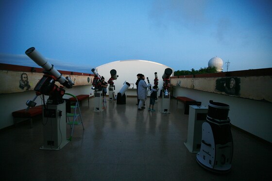 망원경 6대를 보유하고 있는 제3관측실제3관측실. 관광공사 제공