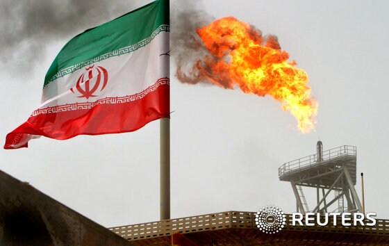 이란 페르시아만의 석유생산시설.©로이터=News1