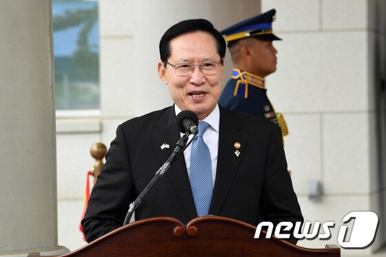 송영무 국방부 장관. © News1
