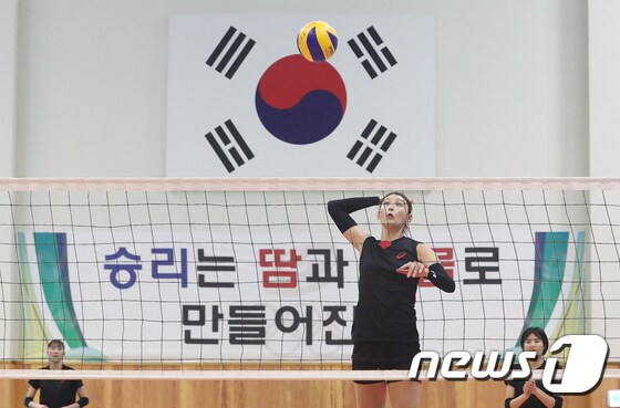 여자 배구 대표팀의 김연경./뉴스1 DB © News1 임세영 기자