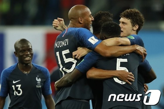 해외 베팅 업체들이 프랑스의 2018 국제축구연맹(FIFA) 러시아 월드컵 우승 가능성을 높게 점치고 있다. © AFP=News1