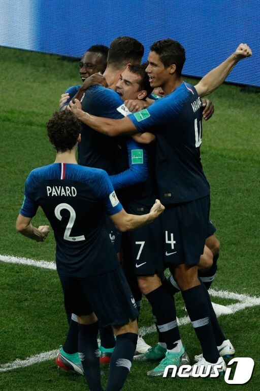 크로아티아는 최선을 다했으나 이번 대회 최강은 프랑스였다. © AFP=News1