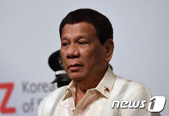 로드르고 두테르테 필리핀 대통령 <자료사진> © AFP=뉴스1