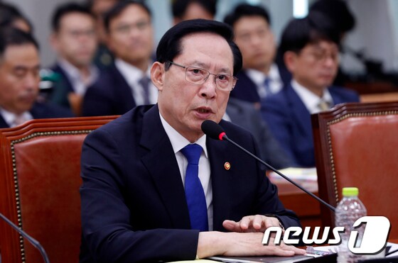 송영무 국방부 장관. © News1 안은나 기자