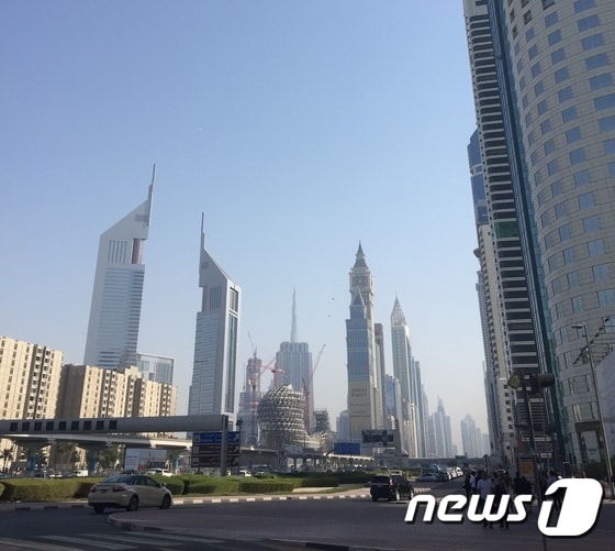 두바이 전경.© News1