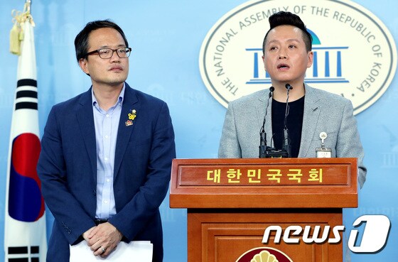 임태훈 소장 '김성태 원내대표, 군인들에게 사과하라'