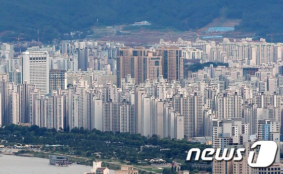 서울의 아파트 단지의 모습.(뉴스1 자료사진)© News1 구윤성 기자