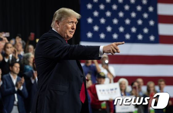 도널드 트럼프 미국 대통령. 2019.02.11. © AFP=뉴스1 © News1 우동명 기자