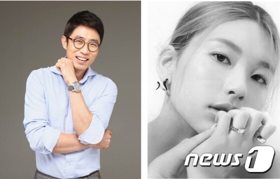 팝 칼럼니스트  김태훈(사진  왼쪽)과 모델  김진경(사진  오른쪽)© News1