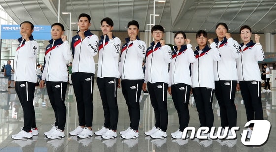  골프 국가대표팀/뉴스1 DB.© News1 구윤성 기자