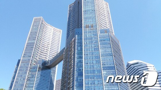 용산역 주상복합 래미안용산더센트럴© News1
