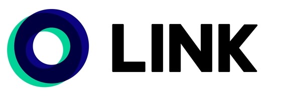 네이버 자회사 라인의 자체개발 암호화폐 '링크'의 로고. © News1