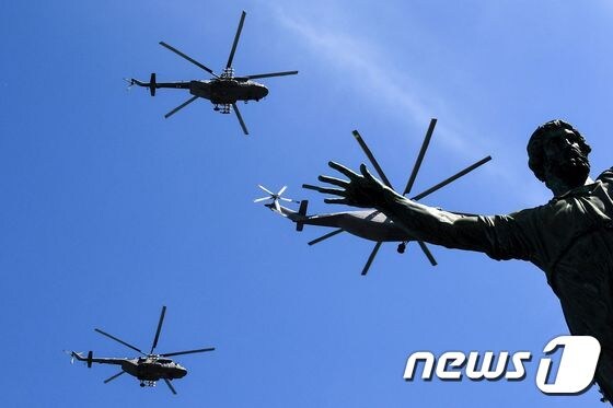 러시아 Mi-8 헬기.(자료사진) © AFP=뉴스1