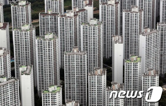 서울의 한 아파트 단지 모습.© News1 이재명 기자