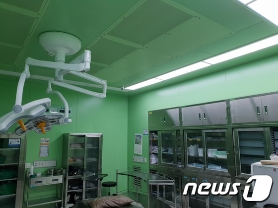 경기도립 안성병원 수술실.  설치는 돼 있지만 미운영됐던 CCTV가 올 10월부터 시범운영된다.(사진제공=경기도)/© News1