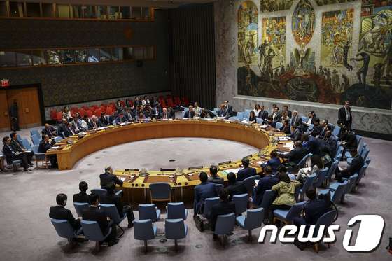 유엔 안전보장이사회.(자료사진) © AFP=뉴스1