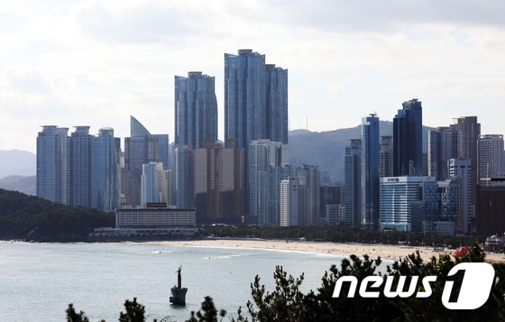 부산 해운대구의 아파트. 2018.9.27/뉴스1 © News1 여주연 기자