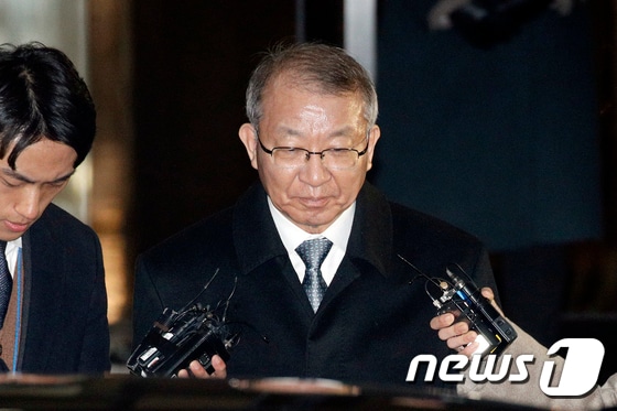 양승태 전 대법원장. 2019.1.12/뉴스1 © News1 안은나 기자