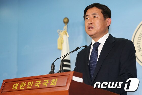 김정현 민주평화당 대변인. © News1 임세영 기자