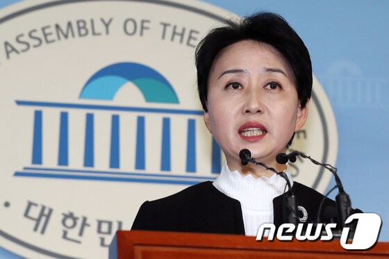 문정선 민주평화당 대변인. © News1 민경석 기자