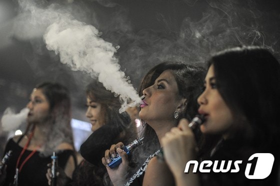 전자 담배. © AFP=뉴스1