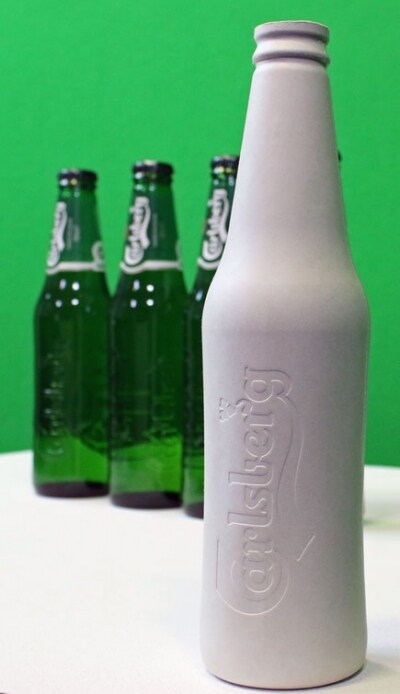 덴마크 맥주 회사 칼스버그가 개발한 목재 섬유병.  (칼스버그 그룹) © 뉴스1