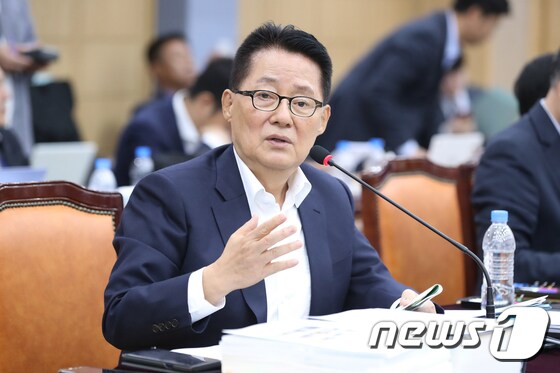 대안신당(가칭)의 박지원 의원 © News1 공정식 기자